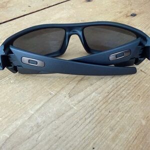 Oakley Matte Black Gascan Sunglasses with Bronze Accents